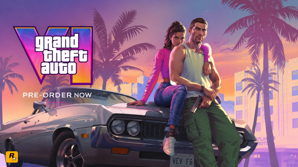 Miami sunset vibes and retro action